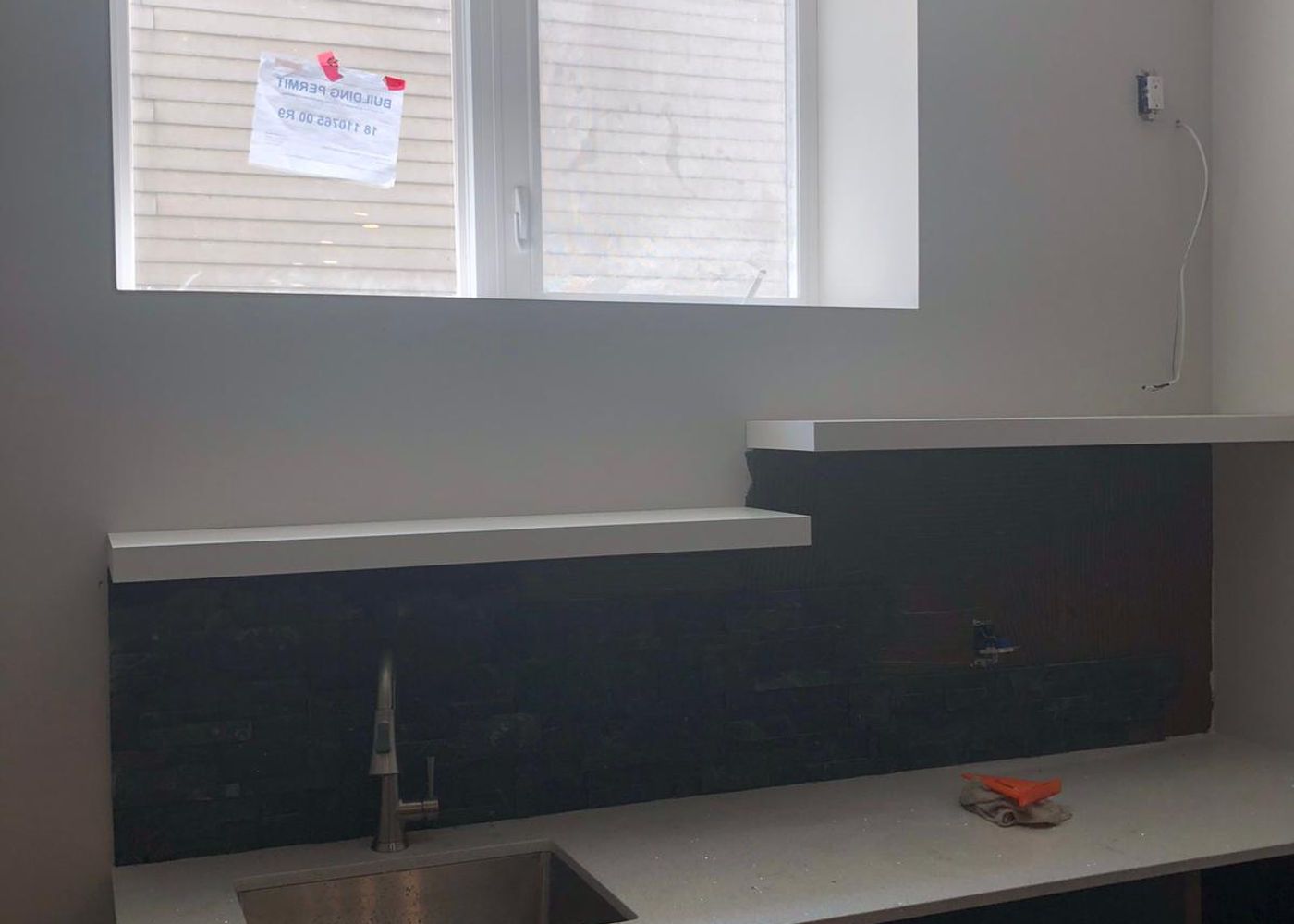 Logement en rénovation complète dans un immeuble